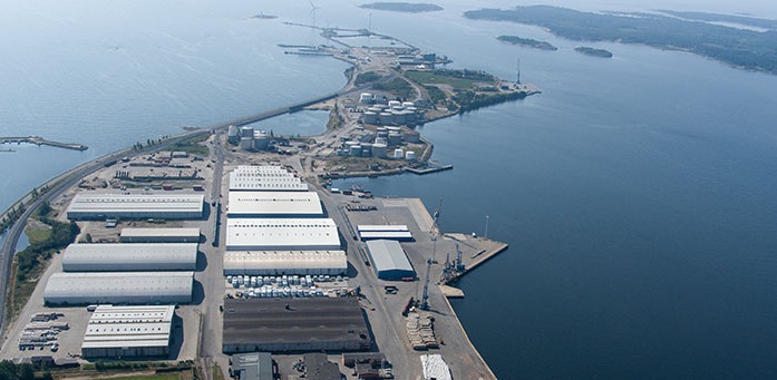 Umeå Hamn står inför omfattande utbyggnad. 