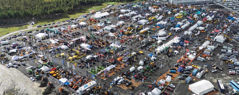 Entreprenad Live disponerade 60 000 kvadratmeter mässyta i Härryda nära Landvetter i Göteborg.
FOTO: Elmia