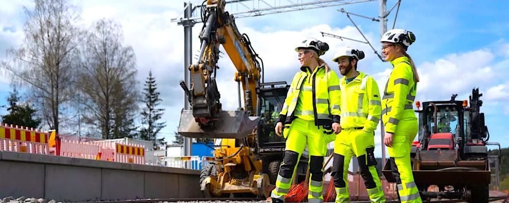 NRC Norge har tilldelats uppdraget att uppgradera järnvägskorridoren mellan Drammen och Kobbevikdalen. Foto: NRC Group ASA.