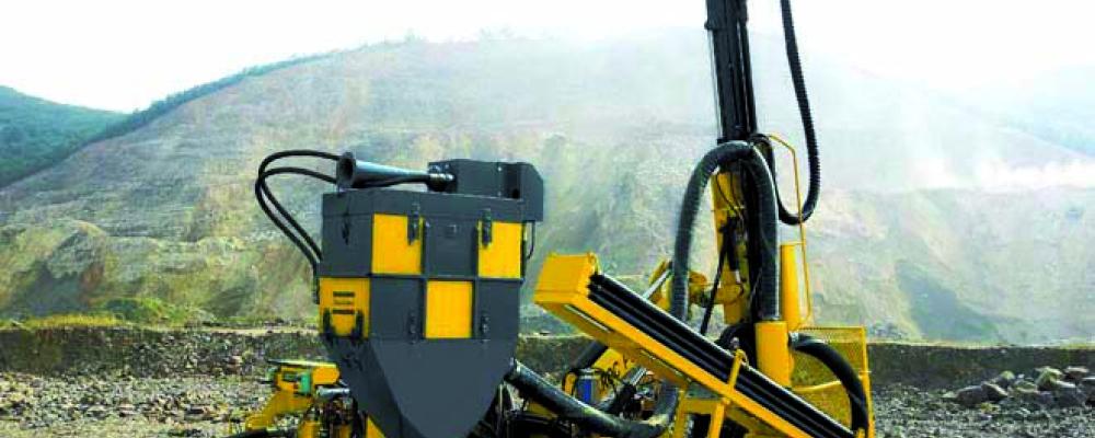 Drill rig. Photo: Pretzl