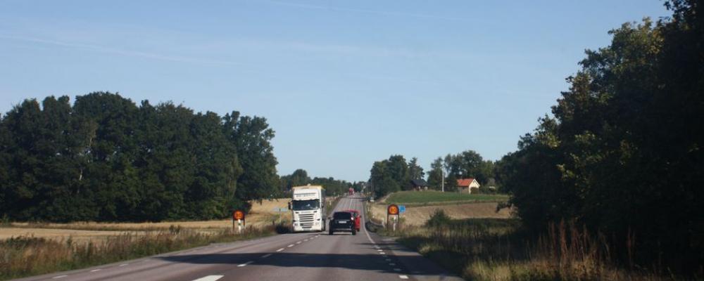 E22 vid Bergkvara Foto: Trafikverket