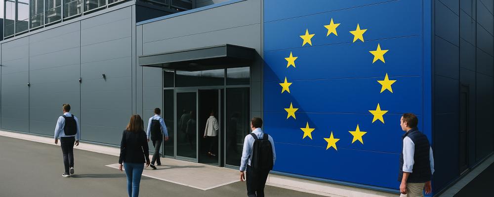 Europa har chansen att bryta beroendet från USA och bygga en egen digital infrastruktur. Symbolbild: Illustration: AI-genererad bild. Ej ett fotografi.
Upphovsrätt © Conventus