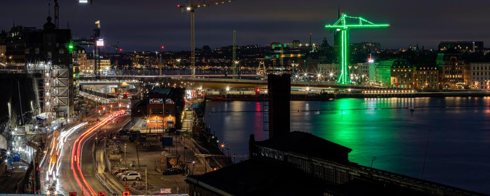 Slussen, Stadsgårdsleden, Stockholm 2022. Foto: Håkon Grimstad