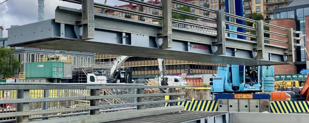 Kraven på brokapacitet förändras i allt snabbare takt, vilket gör modulära lösningar alltmer relevanta. Bildkälla: Janson Bridging