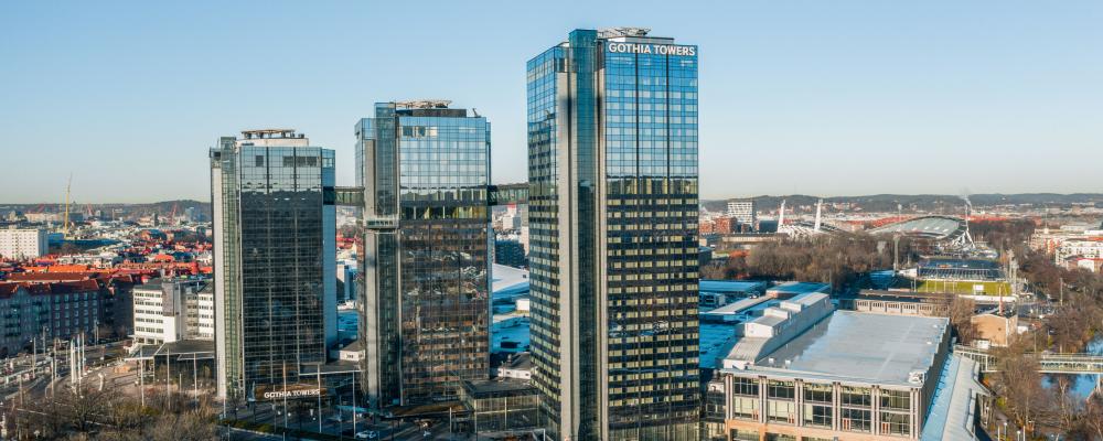 Gothia Towers blir den tredje stationen för trådlös laddning i Göteborg Fotograf: Göteborg & Co