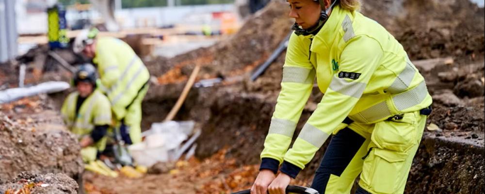 Projektet inkluderar förberedelser för det nya kommunhuset i Lomma. Fotograf Charlotte Strömwall