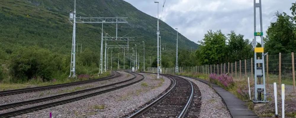 Spåret på sträckan Gällivare-Råtsi är slitet och byts ut. Foto: Trafikverket