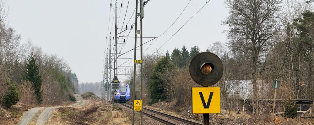 Nya signaler ska öka kapaciteten på Skånebanan. Fotograf: Norconsult