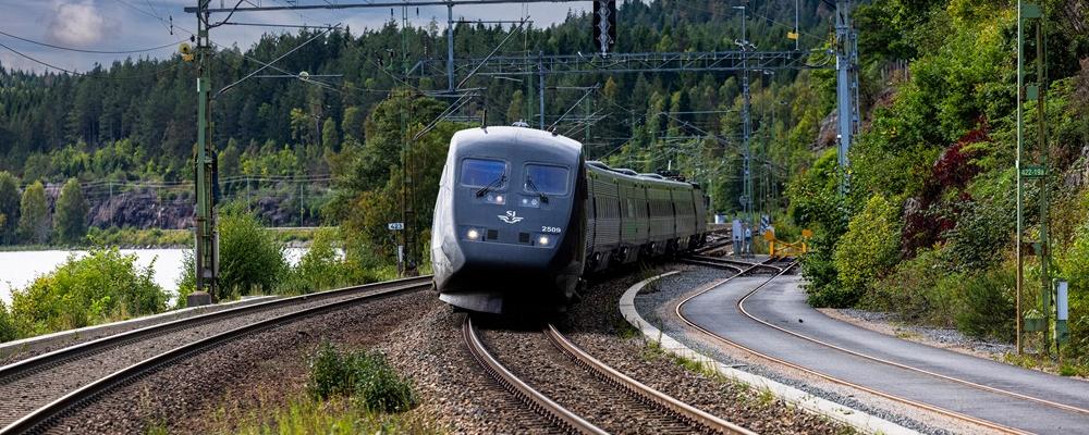 Med det nya avtalet kopplar Telia upp SJ:s Wifi ombord på de tåg som färdas genom Norden och till Tyskland. Bild: SJ