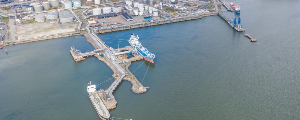 Göteborgs Energihamn. Foto: Foto Göteborgs Hamn AB