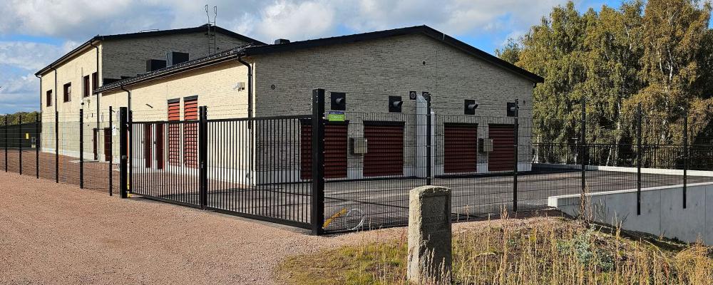 Pyntens nya pumpstation i Hammarslund. Foto: Kristianstads kommun