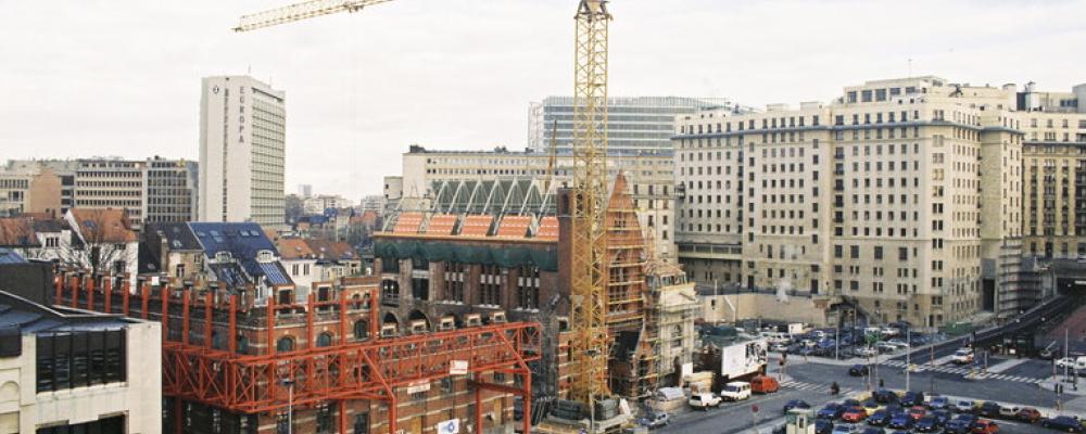 Renovering av Van Maerlant-klostret i närheten av Europaparlamentet i Bryssel.
Foto: Europeiska parlamentet