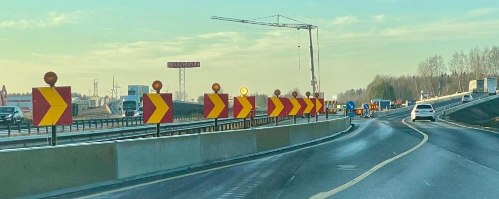 Vägarbete: Foto: Stina Wickenberg