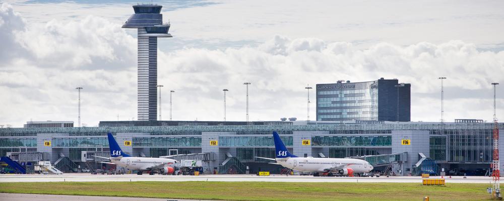 Arlandas flygtorn. Foto: Swedavia Airports