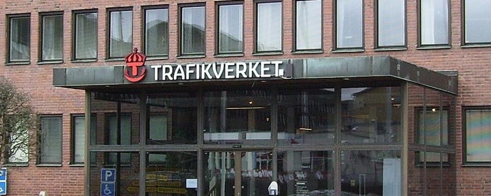 Trafikverkets entré i Eskilstuna. Foto: Wikipedia Common, kredit: Raphael Saulus