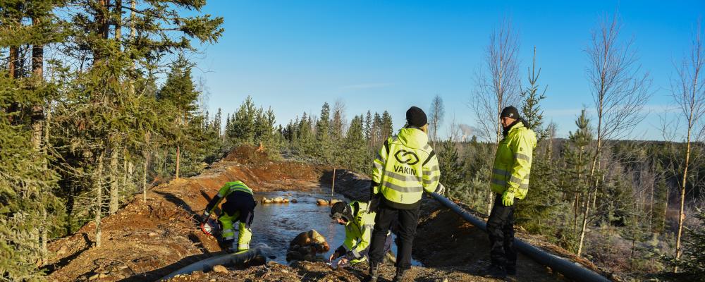 Bild från ett av infiltrationsförsök i området. Foto: Vakin