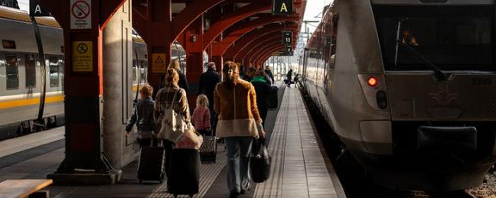 Trycket är som störst mellan Göteborg och Alingsås – där är behovet av framtidssäkrad kapacitet akut. Foto: Camilla Lindberg/VGR