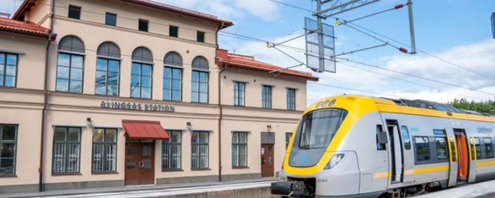Alingsås station. Simmon Otieno Okongo/VGR