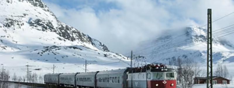 Trågbroar utgör cirka 50 procent av broarna på Malmbanan och är ungefär 60 i antal. 
FOTO: Hitachi