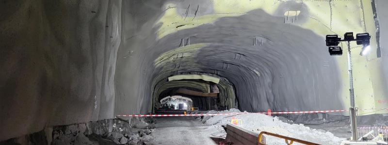 Tunnel, Hammarby kanal. Foto: Rolando Berty.