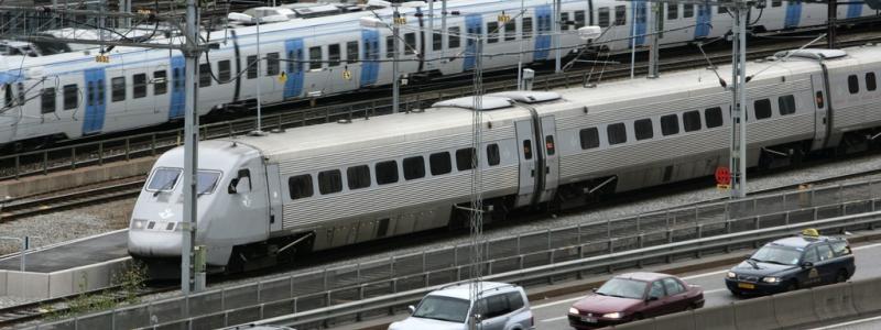 Fredrik Sandberg / TT: Inflationen hotar att senarelägga infrastruktursatsningar, enligt Stockholms Handelskammare. Arkivbild.