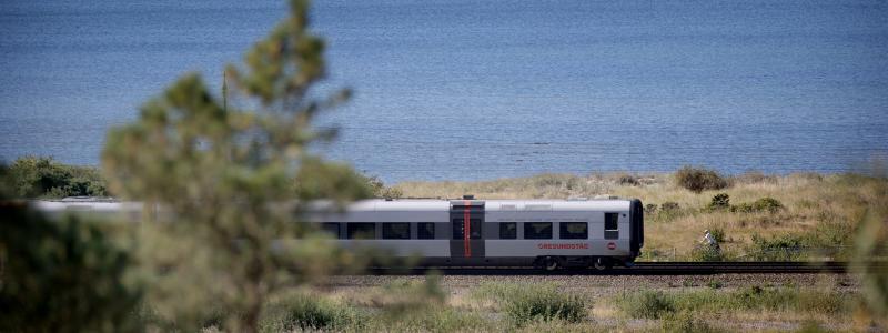 Med dubbelspår och tunnel genom Varberg ökar kapaciteten och restiderna kortas. Foto: Hallandstrafiken