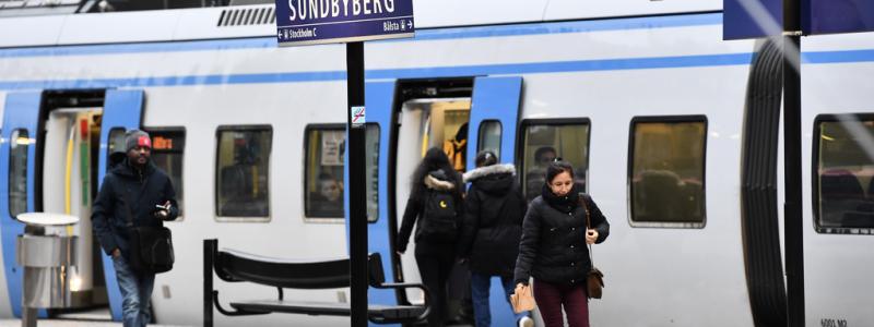 Anders Wiklund/TT: Pendeltågsavtalet med MTR kommer inte att förlängas. Arkivbild.