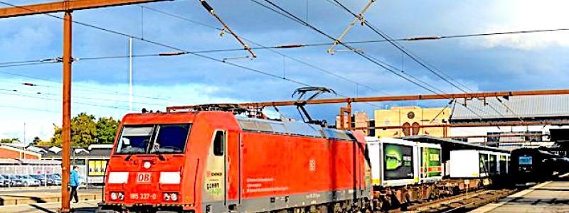 Logistikjätten Deutsche Bahn Cargo Scandinavia är redan aktiv i Danmark. Fehmarn Bält-förbindelsen är i horisonten och flera lokala kommuner försöker locka investeringar till området i Jylland. Foto: DB Cargo