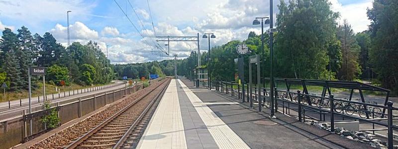Kvicksunds station. Foto: Wikimedia Commons