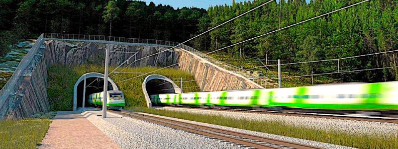 Finländska trafikledsverket planerar 23 tunnlar i södra Finland. Foto: Väylävirasto