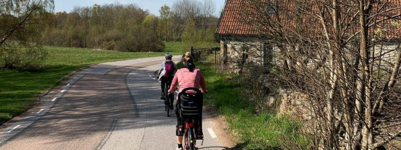 17 skånska kommuner erbjuder drygt 50 mil cykelled. Foto: Region Skåne