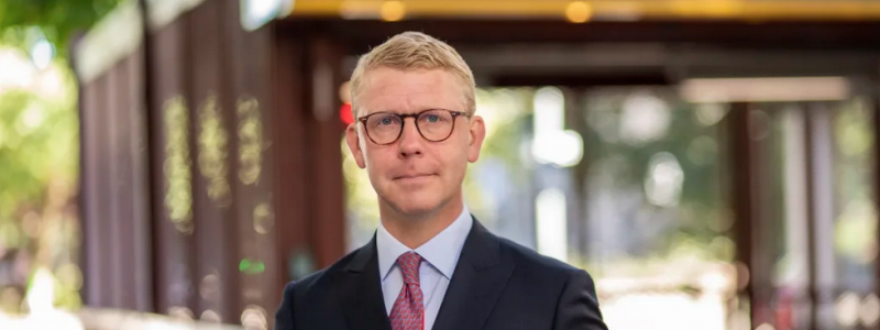 Kristoffer Tamsons (M), trafikregionråd och ordförande för SL. Foto: M