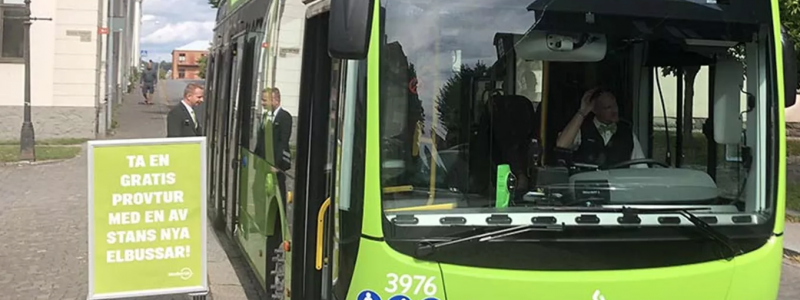 Wennstrom tar ett flerårigt support och serviceavtal på laddinfrastrukturen. Foto: Nobina