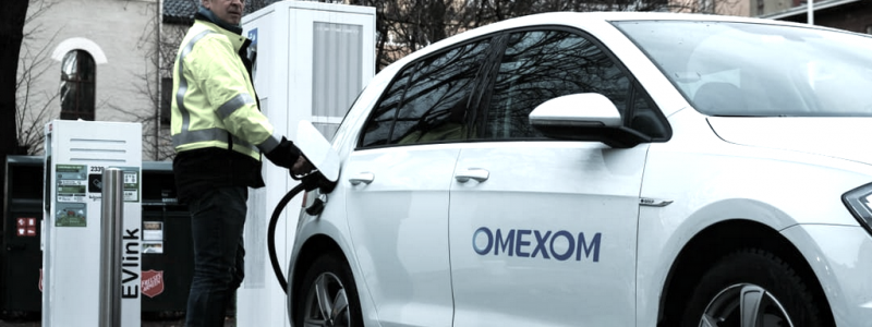 Omexom stärker sitt erbjudande inom E-mobilitet. Omexom
