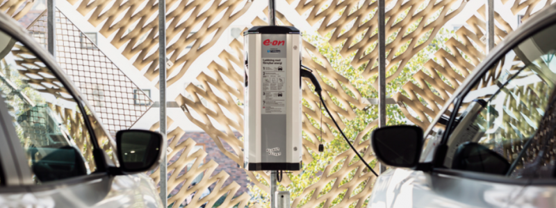 Eon kopplar artificiell intelligens till laddningsstationerna. Foto: E.ON