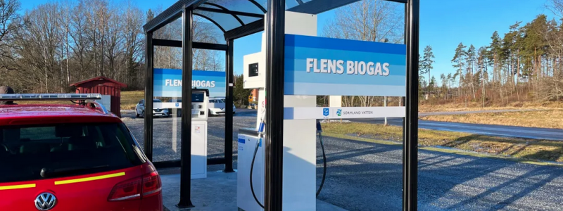 Flens kommun tar på sig ledartröjan när det gäller biogas. Foto: BioDriv Öst