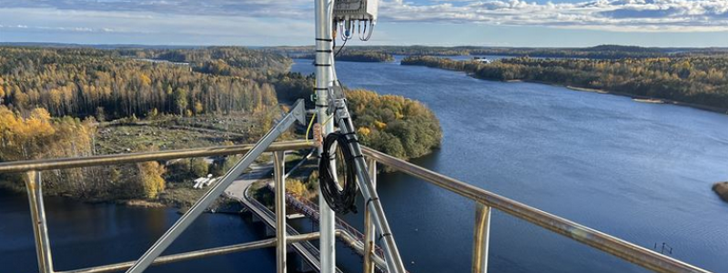 Iggesund harr driftsatt det första privata 5G-nätet i Sverige. Foto: Iggesund