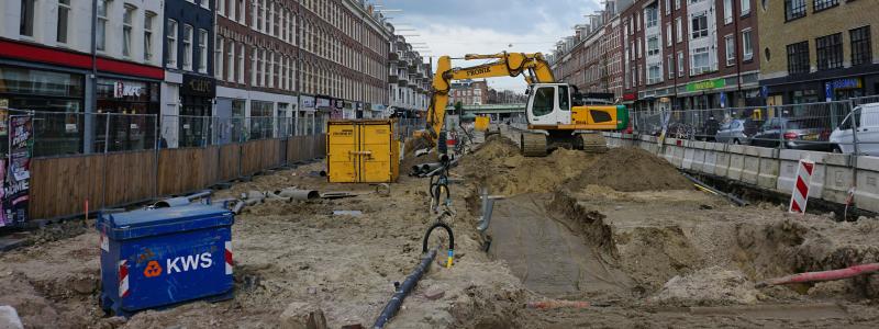Mark- och anläggningsarbete i Amsterdam. Foto: Marek Lumi/Unsplash