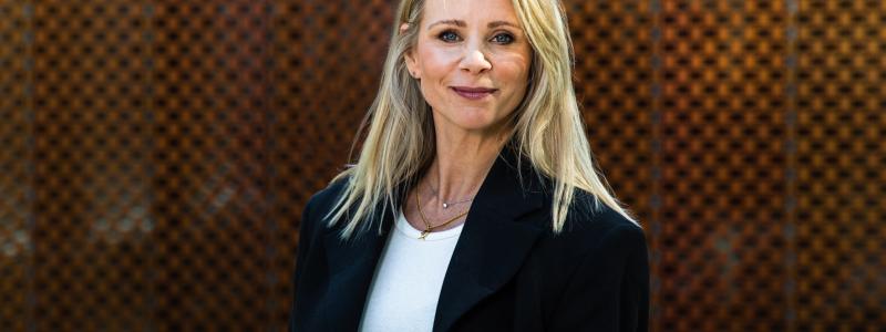Johanna Eriksson Eknander, affärschef för båt på Västtrafik. Fotograf: Eddie Löthman.