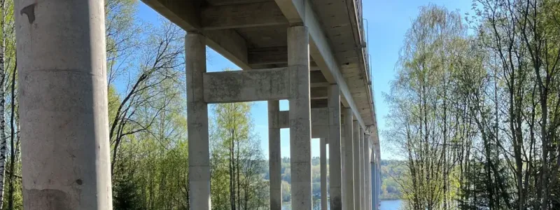 Den nuvarande bron har en kvarvarande livslängd på 20–30 år, men planeringen för en ny bro måste börja redan nu. Foto: Trafikverket