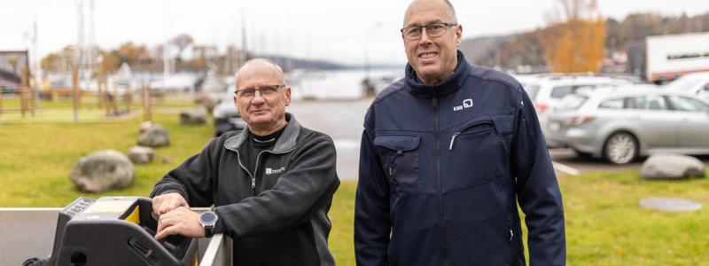 Peter Carlsson och Mats Moell. FOTO: KSB