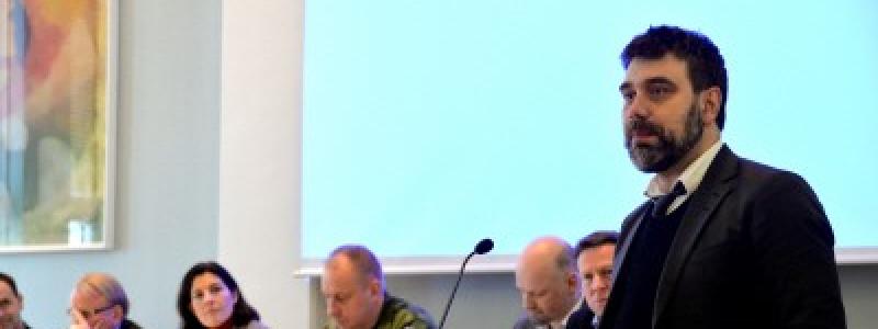 Andrés Jato tillträder sin nya befattning inom kort. Foto: Arvidsjaur kommun
