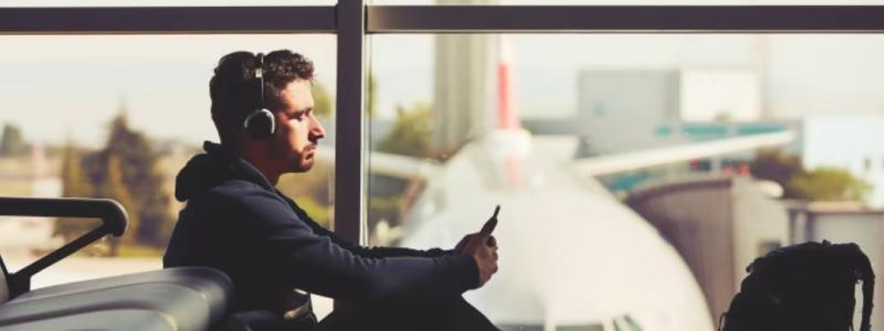 Fler flygpassagerare under 2022 - men betydligt färre än före pandemin. Foto: Mostphotos