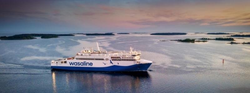 Hoppet lever på båda sidor om Kvarken att färjeförbindelsen ömellan Umeå och Vasa ska ersättas av en fast vägförbindelse i framtiden.
FOTO: Wasaline