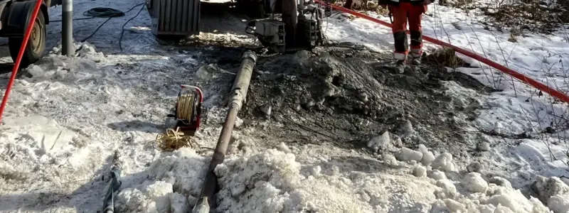 Provpumpning. Foto: Trafikverket