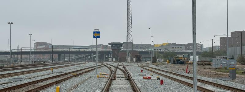 Banedanmark fortsätter den omfattande upprustningen av det danska järnvägsnätet. Foto: Banedanmark