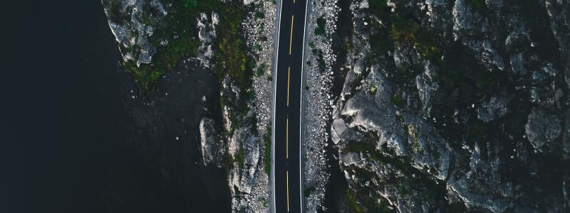 Flytt av väg i Norrbotten. Foto: taneli lahtinen/unsplash