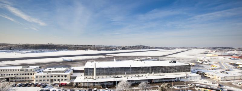 Bromma flygplats. Foto: Pressbild Swedavia Airports