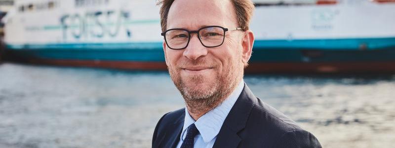 Ny CEO på Molslinjen blir nuvarande CEO på ForSea, Kristian Durhuus. Foto: Forsea