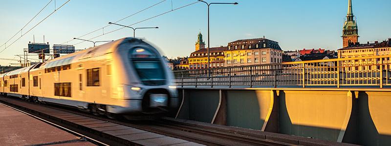 Tunnelbana mellan Gamla stan och Slussen i Stockholm. Foto: Coromatic